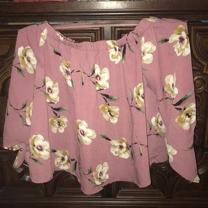 Off the shoulder top